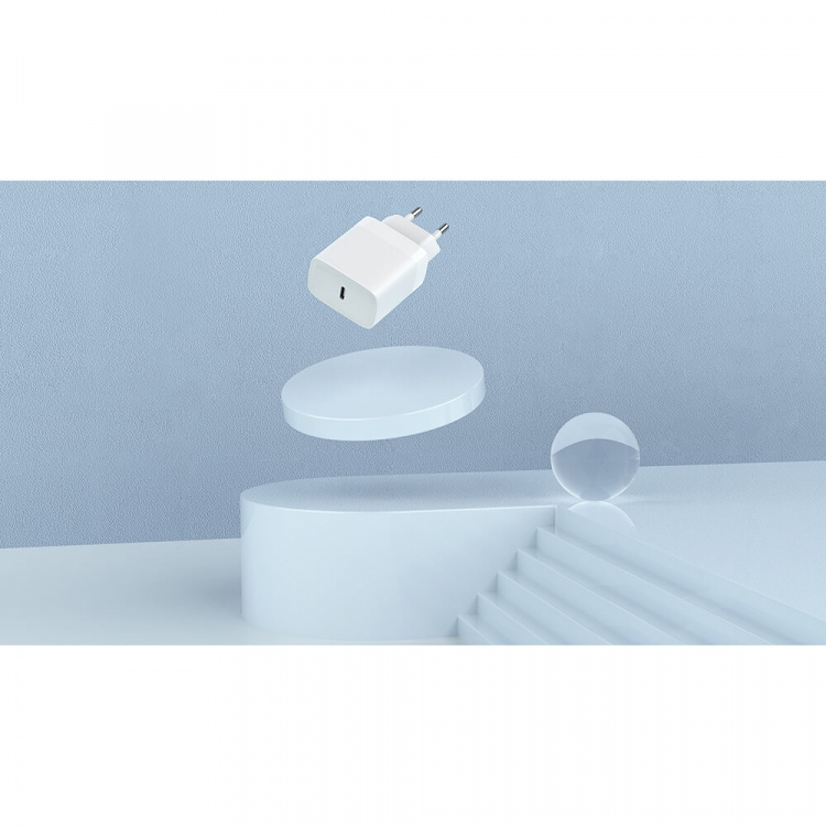 Gear Laturi 220V 1xUSB-C PD/PPS 30W Valkoinen