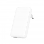 Gear Laturi 220V 1xUSB-C+1xUSB-A PD/PPS 36W+QC 18W GaN valkoinen