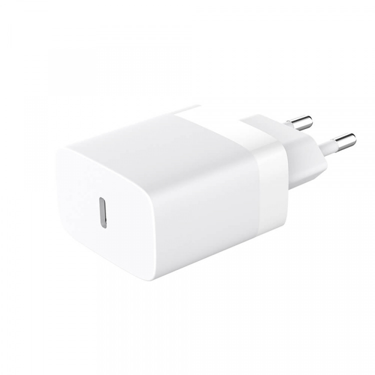 Gear Laturi 220V 1xUSB-C Valkoinen PD/PPS 30W + USB-C-USB-C-Kaapeli