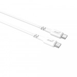 Gear Laturi 220V 1xUSB-C Valkoinen PD/PPS 30W + USB-C-USB-C-Kaapeli