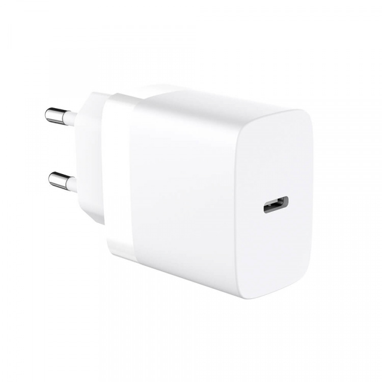 Gear Laturi 220V 1xUSB-C Valkoinen PD/PPS 30W + USB-C-USB-C-Kaapeli