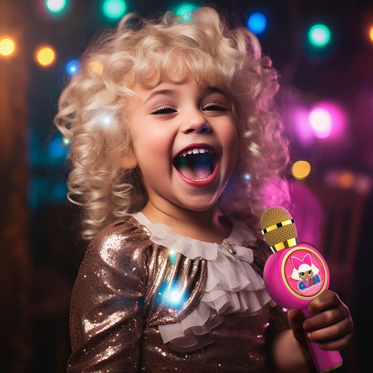LOL Surprise GLAM Karaoke Mic PopSing With LED LOL Surprise GLAM Karaoke Mic PopSing With LED