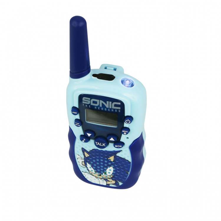 SONIC THE HEDGEHOG Walkie Talkie Digitaalinen LCD LED 1000m