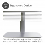 Desire2 näyttöteline, pystysuunnassa säädettävä