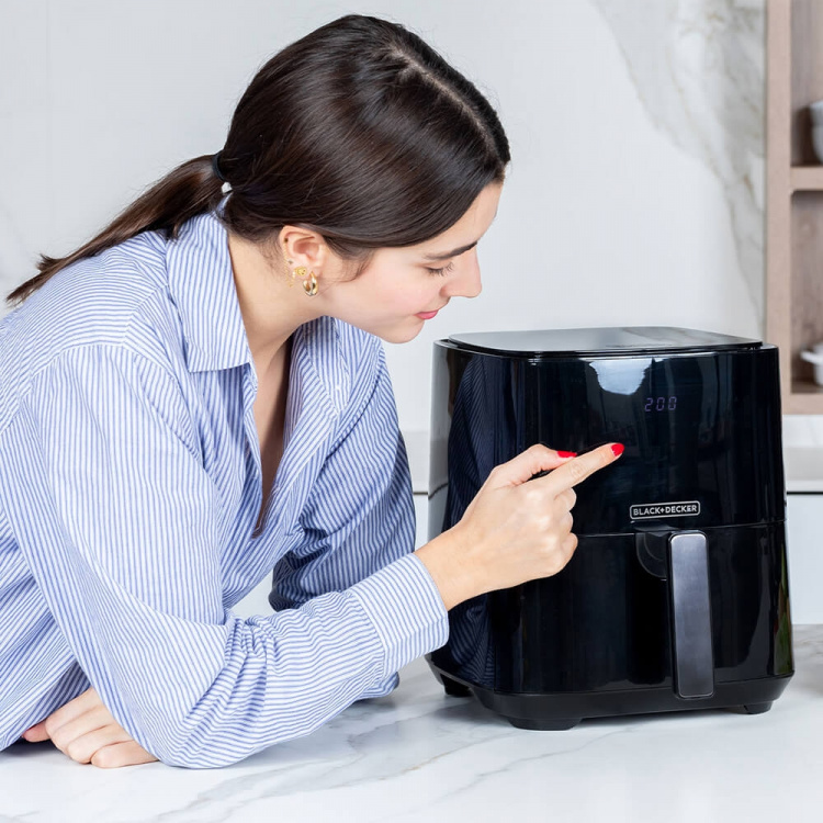 BLACK+DECKER AIR Fryer Musta 5L 1450W