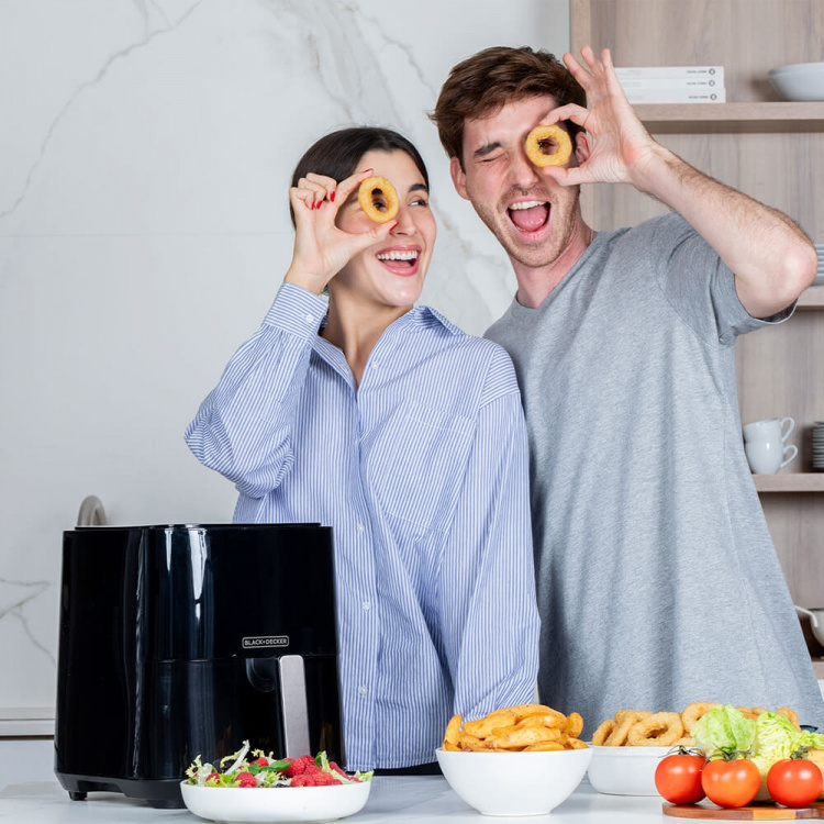 BLACK+DECKER AIR Fryer Musta 5L 1450W