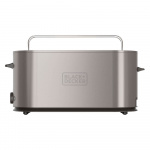 BLACK+DECKER Toaster 2 Long Slot Stainless Steel BLACK+DECKER Toaster 2 Long Slot Stainless Steel