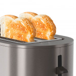 BLACK+DECKER Toaster 2 Long Slot Stainless Steel BLACK+DECKER Toaster 2 Long Slot Stainless Steel