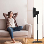 BLACK+DECKER Pedestal Tuuletin 5 lapaa Musta 50W