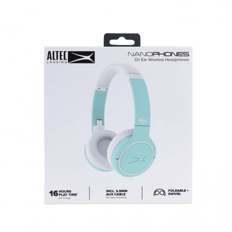 Altec Lansing 2in1 Kuuloke NanoPhone Wireless On-Ear Vihreä Altec Lansing 2in1 Kuuloke NanoPhone Wireless On-Ear Vihreä