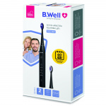 B.WELL Electric Toothbrush Sonic Pro-850 Black