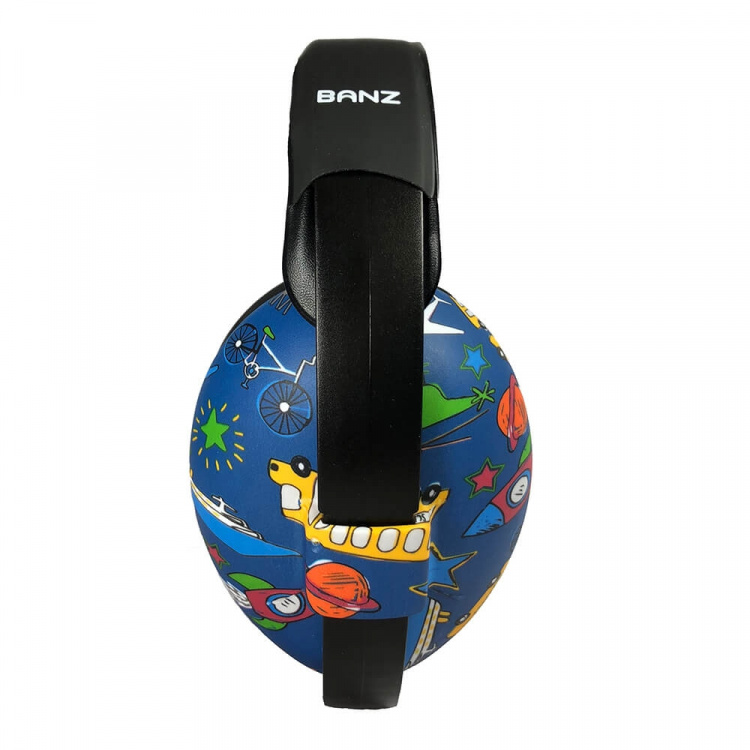 BANZ Kuulosuojaimet Vauvat Transport Blue