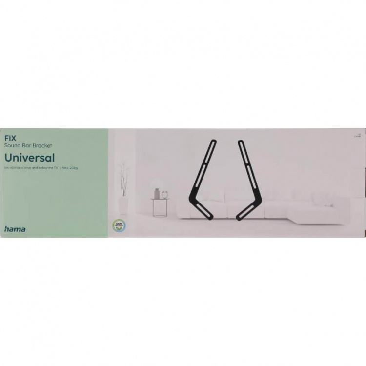 Hama Soundbar Bracket Universal Black Hama Soundbar Bracket Universal Black