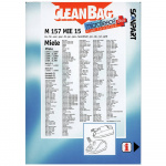 CLEANBAG Microfleece+ Dustbag Miele F/J/M 4+1 CLEANBAG Microfleece+ Dustbag Miele F/J/M 4+1