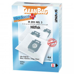 CLEANBAG Microfleece+ Dustbag Nilfisk Elite Extreme King 4+1 CLEANBAG Microfleece+ Dustbag Nilfisk Elite Extreme King 4+1