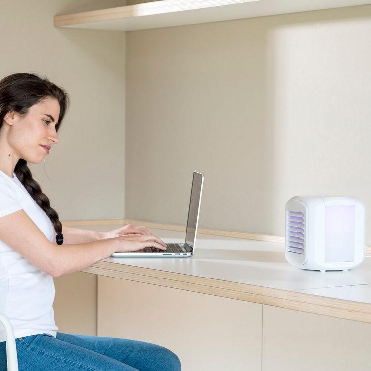 Taurus Ilmanjäähdytin Mini 5W Valkoinen Taurus Ilmanjäähdytin Mini 5W Valkoinen