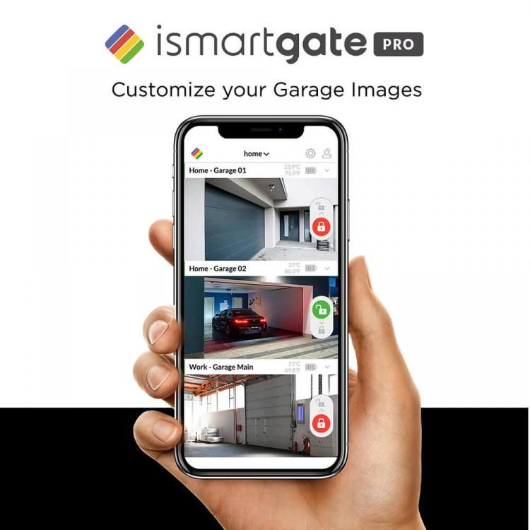 ISMARTGATE Autotallisetti Pro 3 Ovea v2.0