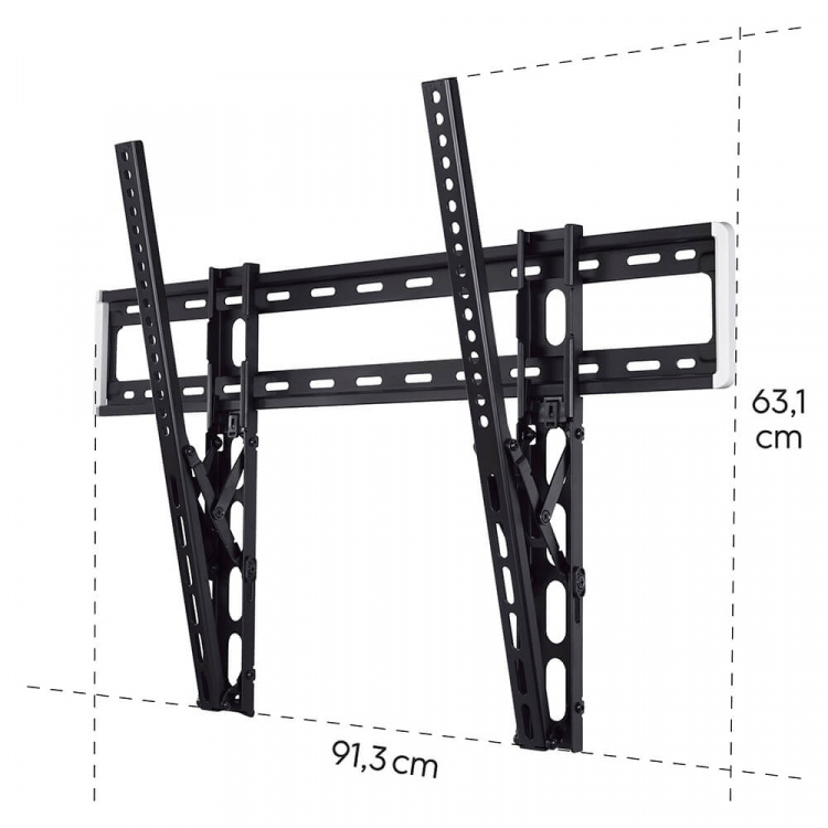 Hama TV Wall Bracket Tilt VESA up to 800x600 100