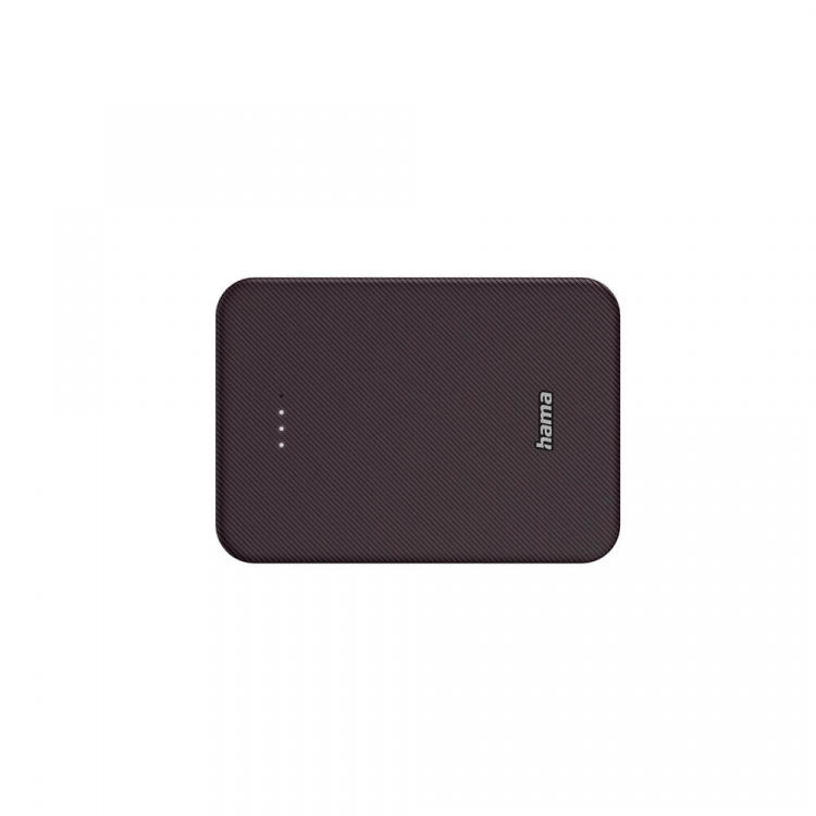 Hama Powerbank Colour 10 10000mAh USB-C+USB-A Plum Hama Powerbank Colour 10 10000mAh USB-C+USB-A Plum