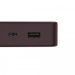 Hama Powerbank Colour 20 20000mAh USB-C+USB-A Plum Hama Powerbank Colour 20 20000mAh USB-C+USB-A Plum