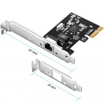 CUDY Adapter PCI-E PE25 2.5 Gigabit 1P Low Profile CUDY Adapter PCI-E PE25 2.5 Gigabit 1P Low Profile