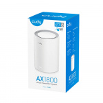 CUDY Mesh Solution M1800 1-pk AX1800 Gigabit Wi-Fi 6 2.5G