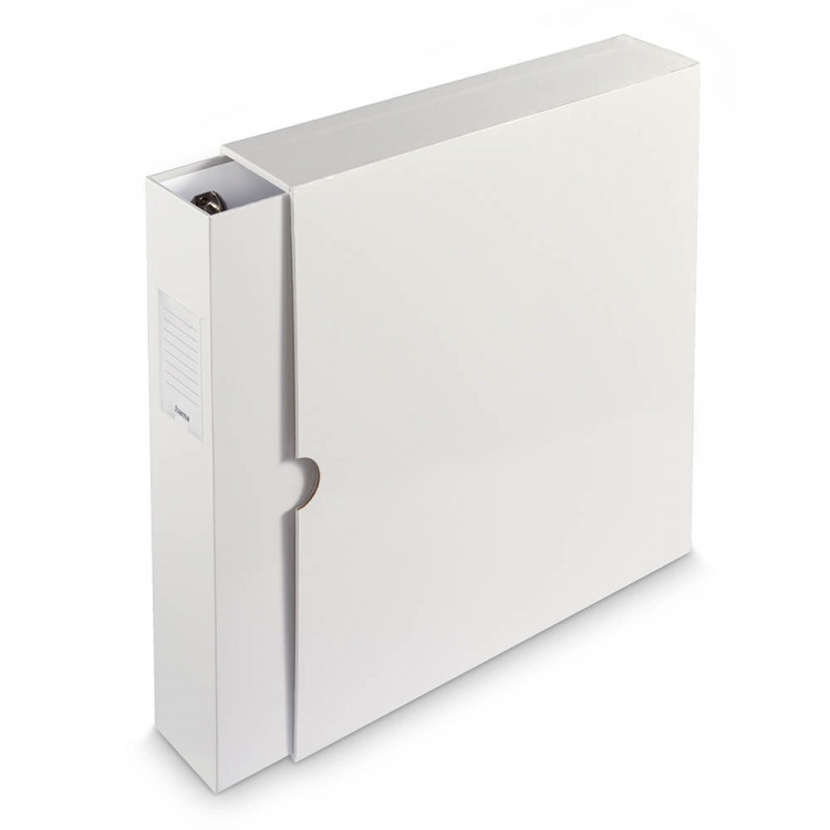 Hama Folder 4-D Ring Mechansim White