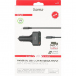 Hama Power Supply Universal Car USB-C 5-20V/65W Hama Power Supply Universal Car USB-C 5-20V/65W