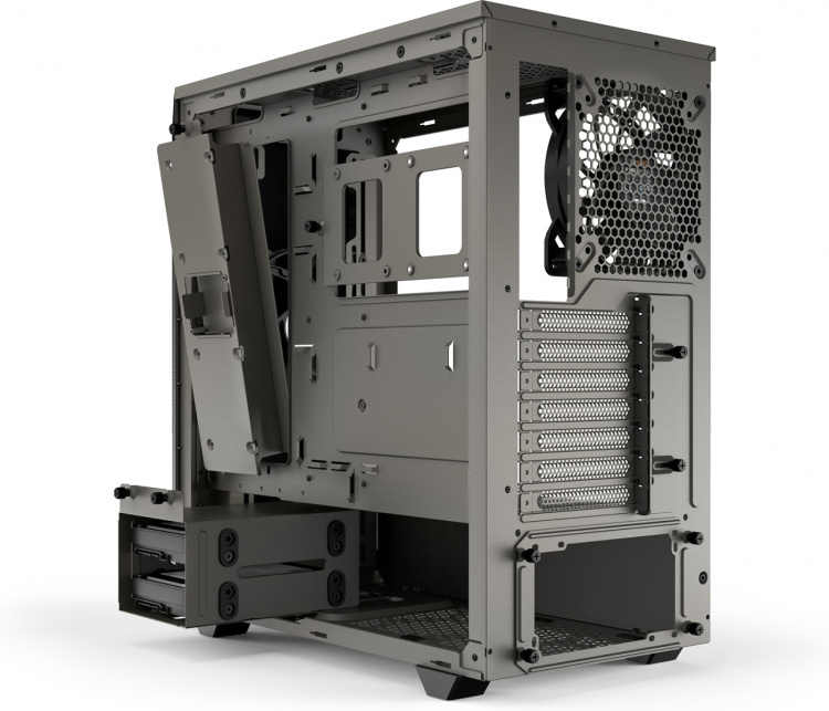 Be Quiet! Pure Base 500 ATX-kotelo ikkunalla, harmaa