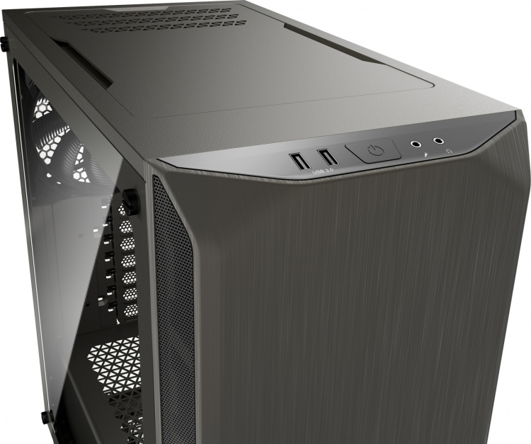 Be Quiet! Pure Base 500 ATX-kotelo ikkunalla, harmaa