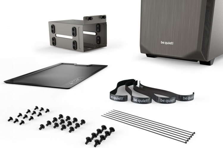 Be Quiet! Pure Base 500 ATX-kotelo ikkunalla, harmaa