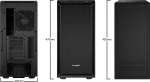 Be Quiet! Pure Base 600 ATX-kotelo, musta