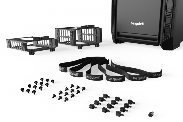 Be Quiet! Silent Base 601 ATX-kotelo, musta