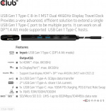 Club 3D Type-C 8-in-1 -hubi