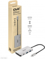 Club 3D Type-C PD Charging Hub -hubi Club 3D Type-C PD Charging Hub -hubi