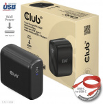 Club 3D CAC-1908EU Travel Charger 100 W GaN USB-C -virtalähde Club 3D CAC-1908EU Travel Charger 100 W GaN USB-C -virtalähde