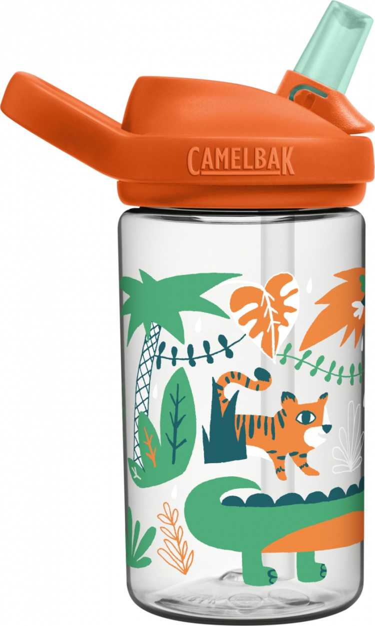 Camelbak Eddy+ Kids 0,4L -juomapullo, Jungle Animals Camelbak Eddy+ Kids 0,4L -juomapullo, Jungle Animals