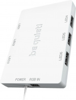 Be Quiet! Light Wings PWM high-speed -tuuletinpakkaus, 120 mm, 3-pack, valkoinen