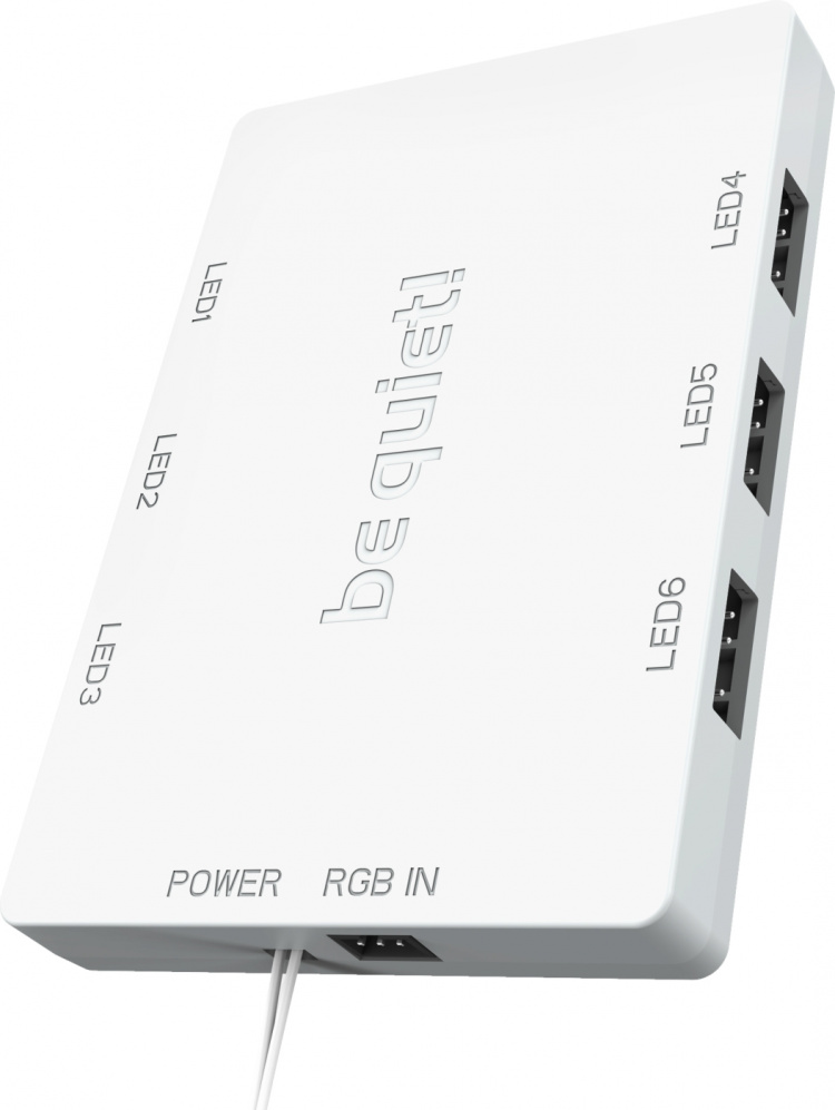 Be Quiet! Light Wings PWM high-speed -tuuletinpakkaus, 120 mm, 3-pack, valkoinen