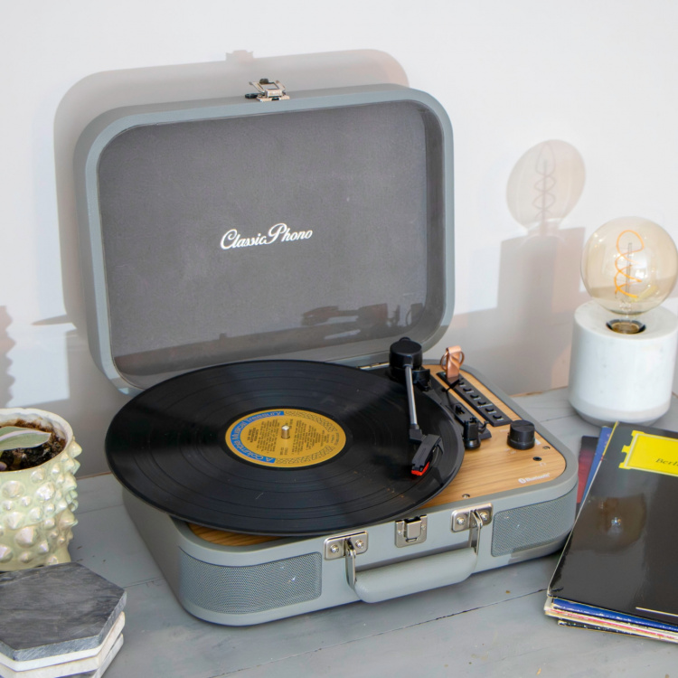 Lenco Levysoitin, jossa on Bluetooth® ja USB-soitin / -tallennin