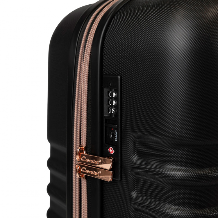 Cavalet Pasadena Medium Black/Roséguld