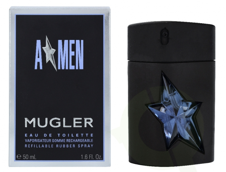 Thierry Mugler A*Men Edt Spray Refillable 50 ml Rubber Flask