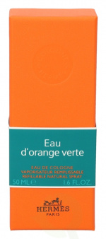 Hermes Eau D\'Orange Verte Edc Spray 50 ml refillable Natural Spray