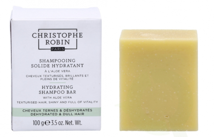Christophe Robin Hydrating Shampoo Bar 100 g With Aloe Vera
