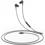 Philips TAE5008BK In-ear-hörlurar med mikrofon och fjärrkontroll. USB-C-kontakt. Svarta