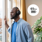 Philips TAH5209WT Trådlösa over-ear-hörlurar, Överlägsen komfort, bra ljud och upp till 65h speltid. Vita