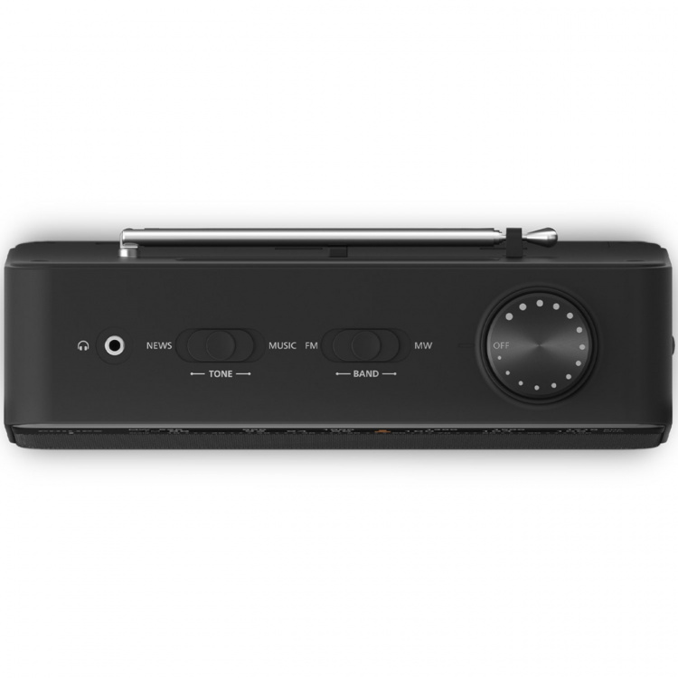 Philips Klassisk köks-radio. Nät- eller batteridrivern. Analog inställning