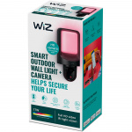 WiZ WiFi Smart Vägglampa Utomhus med inbyggd kamera