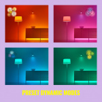 WiZ WiFi Smart LED GU10 50W 345lm Färg + Varm-kallvit 2-pack WiZ WiFi Smart LED GU10 50W 345lm Färg + Varm-kallvit 2-pack