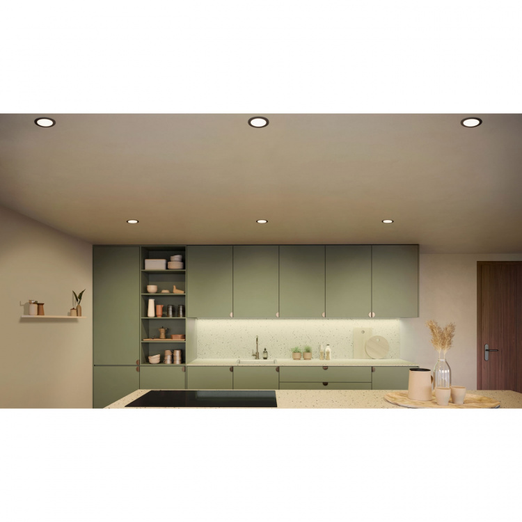 Philips Hue Slim Downlight L 170mm White and Color Ambiance Svart 1-pack Philips Hue Slim Downlight L 170mm White and Color Ambiance Svart 1-pack